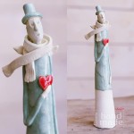 Ceramiczny anioł - prezent na Walentynki