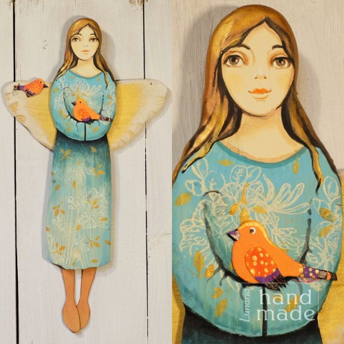 Ręcznie robiony drewniany anioł.jpg