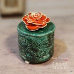 Ceramiczna cukiernica - bombonierka