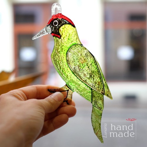 szklana-dzieciol-recznie-robiony