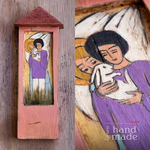 kapliczka-recznie-robiona-z-aniolem-strozem