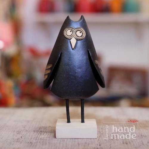 sowa-figurka-handmade