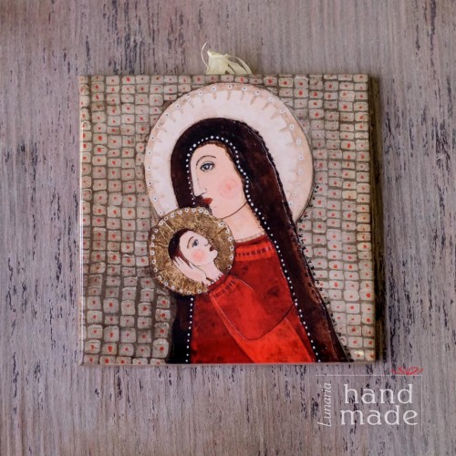 kafel-maryja-z-dzieciatkiem